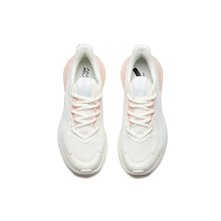 Anta C37 Comfortable Lightweight Durable Low-Top Running Shoes Women sneaker Gray 922035533-1