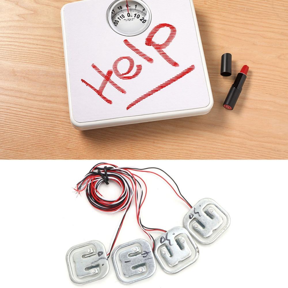 4 Pcs Half Bridge HX711 Module High Accuracy Weight Sensor Strain Gauge  Human Body Scale