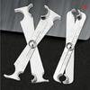 High Strength Automotive Air Conditioning Pipe Separator Tool 2Pieces Set Fuels Line Disconnect Tool For Professional Technicians
