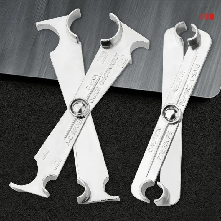 High Strength Automotive Air Conditioning Pipe Separator Tool 2Pieces Set Fuels Line Disconnect Tool For Professional Technicians