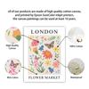 Flower Poster Canvas Painting Abstract Art Flower Market Print Nordic Style Wall Art Picture for Living Room Home Decoration