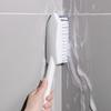 Multifunctional Plastic Bristle Gap Brush for Bathroom and Toilet Cleaning
