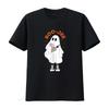 Boo Jee Boujee Lustiges Halloween Süßes Geist Spuk Kostüm T-Shirt vintage Gewaschen Dehnbar Unisex Oberteil Für Jeden Tag