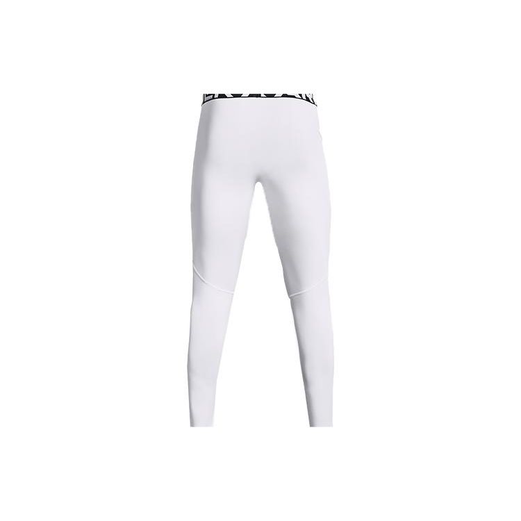 UA Casl Sports Tight Fitness Pants Men Bottoms White 1366075-100