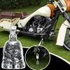 Stainless Steel Motorcycle Bell Eagle Bicycle Accessory Biker Bell Pendants For Riders Driving Commuting Riding Trip Car Outdoor