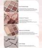 [Heart Percent] Dotted Mood Kids Palette 01. Rose Facet / Heart Percent