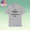 New Order Substance 1987 Men's Grey Size S-5XL