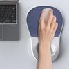 Podložka pod myš s opěrkou zápěstí Ergonomická Protiskluzová Úleva od bolesti zápěstí Podložka pod myš pro notebook Počítačová podložka s polštářkem na podporu zápěstí PC Příslušenství