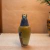 Ancient Egyptian Pharaoh sculpture Resin pottery jar Colorful Duamutov Family living room table bookshelf decoration