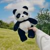 Panda plush toys, dolls, ragdolls