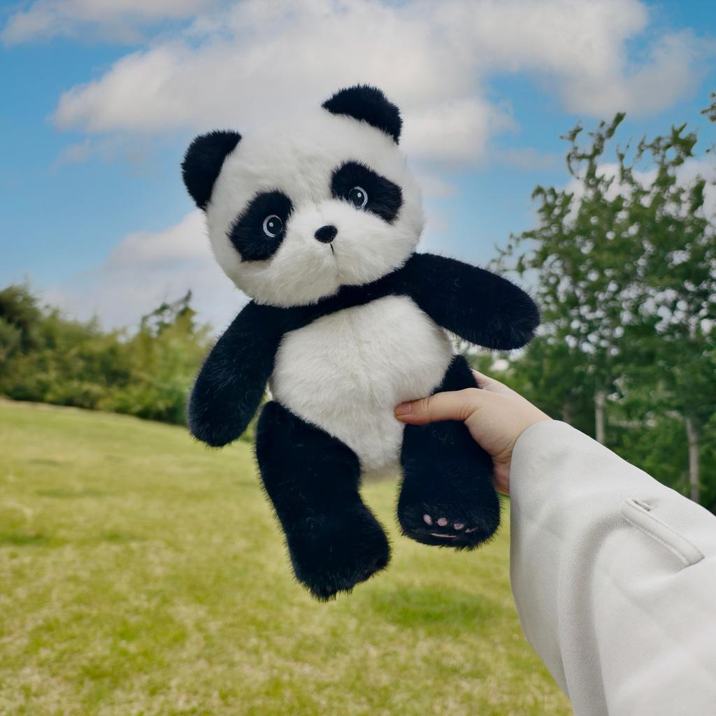 Panda plush toys, dolls, ragdolls