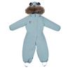 Kids Ski Suit Girls Boys One Piece Snow Suit Waterproof Windproof Winter Outdoor Overalls Snowboarding Ski Suits Children Hooded Insulated Jumpsuit