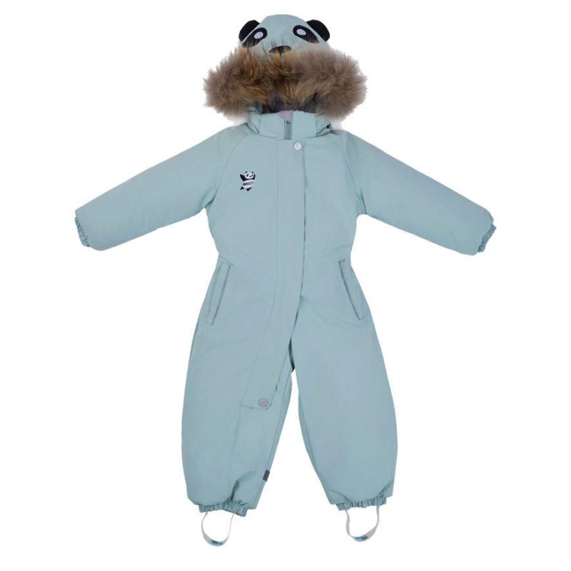 Kids Ski Suit Girls Boys One Piece Snow Suit Waterproof Windproof Winter Outdoor Overalls Snowboarding Ski Suits Children Hooded Insulated Jumpsuit