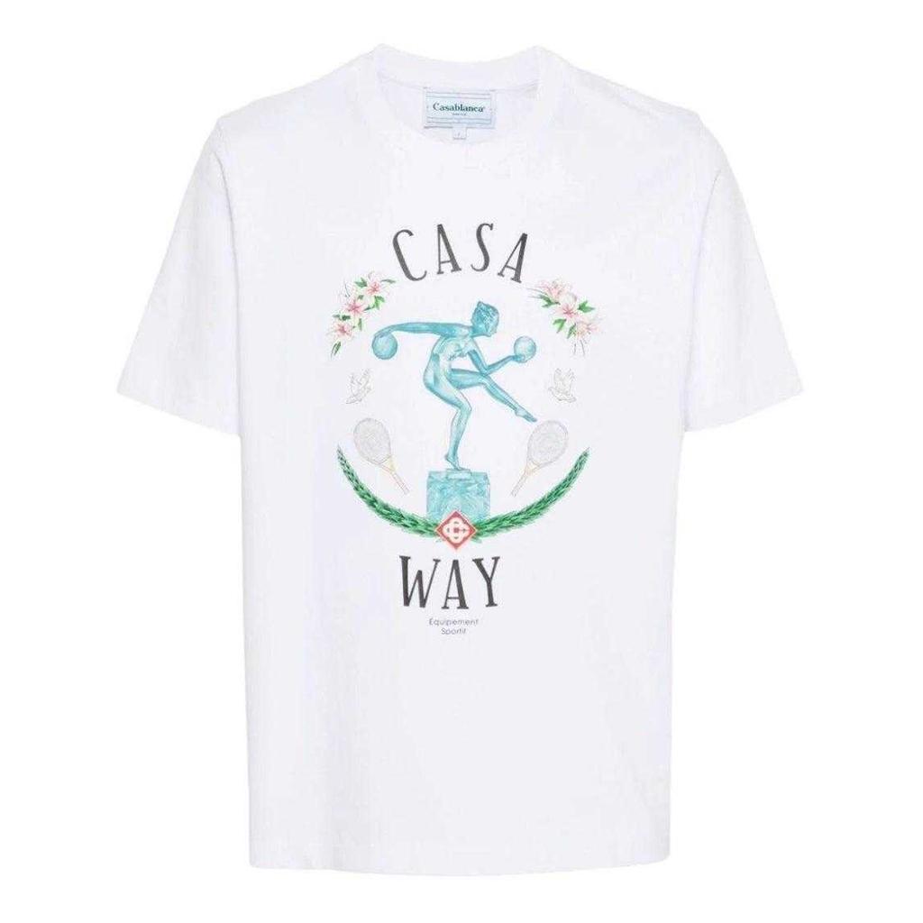 Casablanca Mens Statue En Marbe T-Shirt