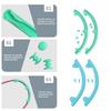 Badminton Racquet Curved Protection Sleeve Beginner Racket Head Protector Front Frame Head Case Edge Protective Cover