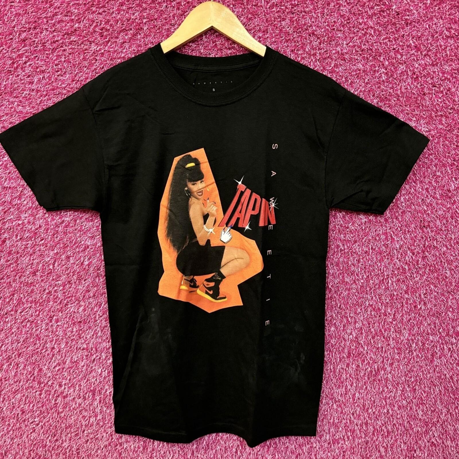 Saweetie Tap In Rap tee size small M
