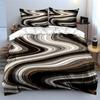 Golden streaks on waves. Bedding sets Duvet covers Pillowcases(1* Duvet Cover 2* Pillowcases without duvet insert)