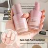 Soft Mist Foundation: Primer, BB Cream, Concealer - Waterproof, Long-lasting, Lightweight, Brightens Skin Tone