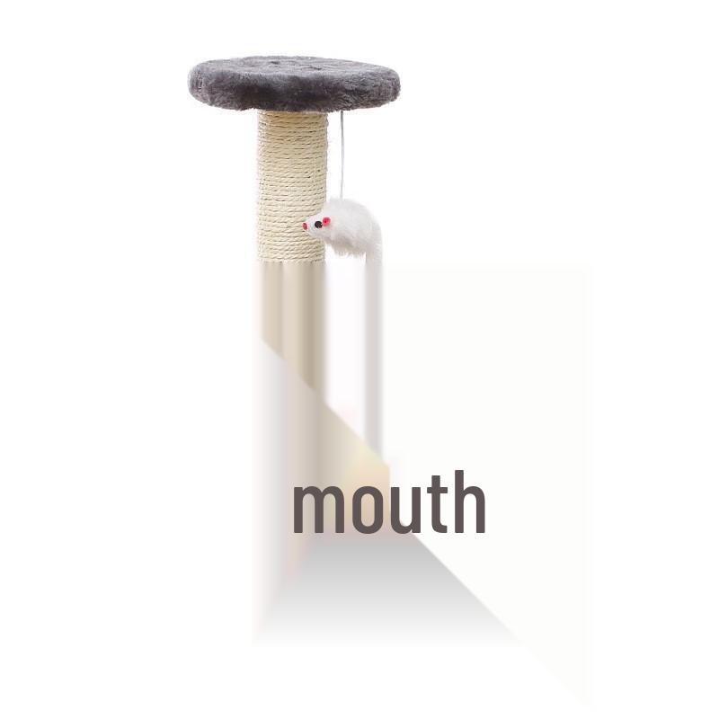 Integrated Cat Tree with Sisal Scratching Post