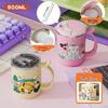 Beerus Insulated Double-Layer Mug with Lid and Tea Infuser – Leak-Proof and Dust-Proof Office Cup