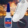 Sneaker Glue Clear Sneaker Repair Adhesive Anti-Drying Tip Transparent Sole Adhesive Ultimate Strength Sticky Sole Glue For