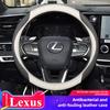Car Steering Wheel Cover for Lexus RX 400h 450h TX350 LX600 RX400h RX350 RX350h LS400 UX250h NX ES 300h 350 CT200h Accessories