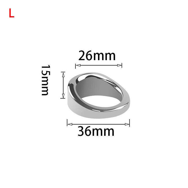 Stainless Steel Metal Penis Lock Cock Ring Delay Ejaculation Ball Scrotum Stretcher Erection Cock Ring Slave Male Sex Toy Man