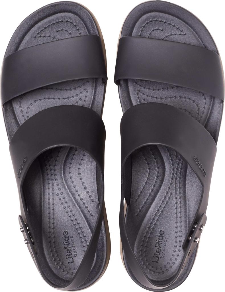 Sandals Crocs black Brooklyn Wedge