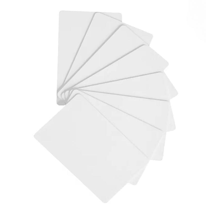 ABUO-S50 Chip 50Pcs 13.56Mhz White Card IC Contactless Access Card Attendance Proximity Card