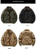 Men's Pilot Jacket - Wool Blend Plush Lined, Thick and Warm, Versatile Workwear Coat, 27% Wool, Cotton Fabric.