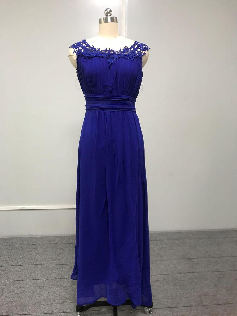 2025 Europäischer & Amerikanischer Stil Spitze Brautjungfern Abendkleid für Frauen