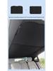 2024 Xiaomi SU7 Sunroof Sunshade: Ice Crystal Heat Insulation & Privacy Protection.