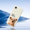 For iPhone 16e Case Cute Corgi Beauty Pattern Printing Straight Edge TPU Phone Back Cover
