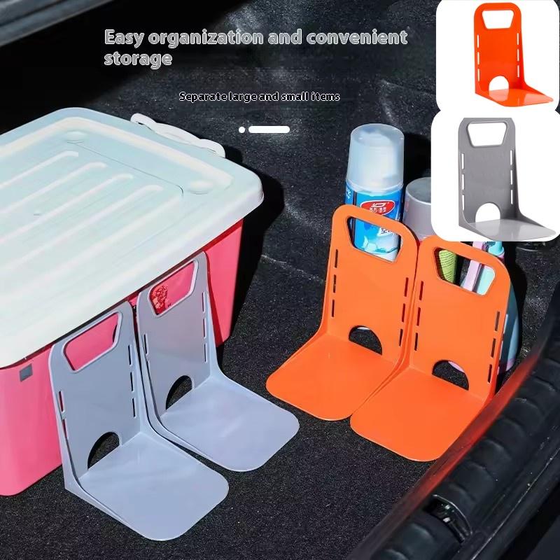Multifunctional Auto Trunk Fixed Rack Holder Fence Storage Holder Car Back Luggage Box Stand Shake-proof Organize Fixed Tool