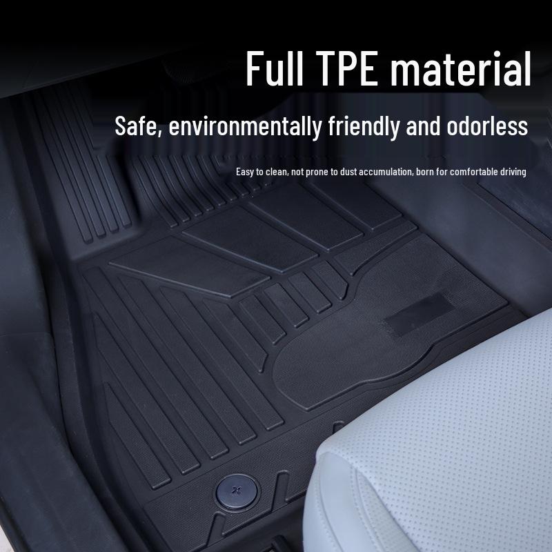 Shengmao Xiaopeng M03 Pregnancy & Infant-Safe All-TPE Car Floor Mats - Zero Formaldehyde & Odor.