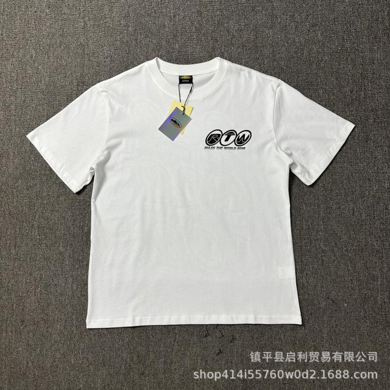 New High Street Corteiz Alcatraz Fun Letter Print Men's and Women's Casual Short Sleeve T-Shirt