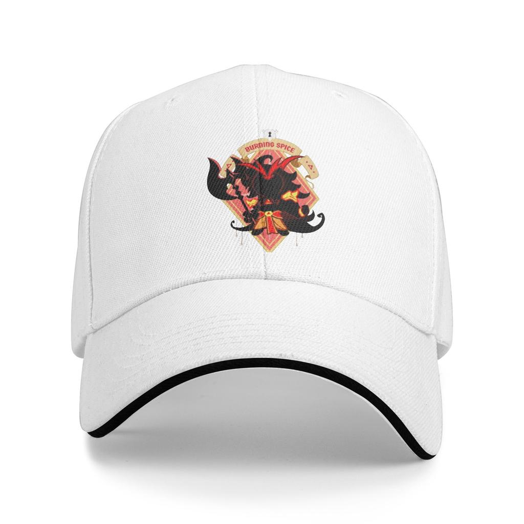 Shadow Milk Cookie Baseball Caps Fashion Cookie Run Kingdom Sandwich Hat Unisex Women Adjustable Headwear Outdoor