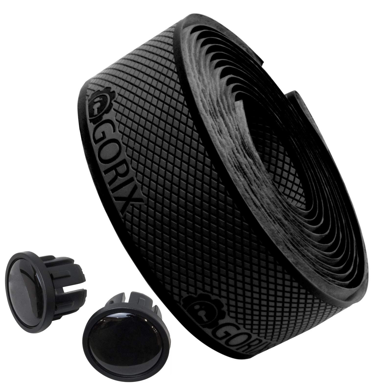 

GORIX Road Bike Bar Tape Stylish Customization [Grip Anti-Slip Tape] GX-S100-A2 (Black) чёрный