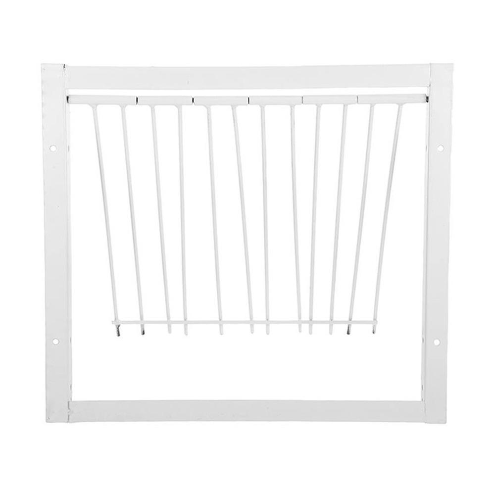 

Односторонний вход Ловушка для голубей Дверца Металлический каркас из проволочных прутьев Вход в птичью клетку Клетка для ловли птиц 30x26cm