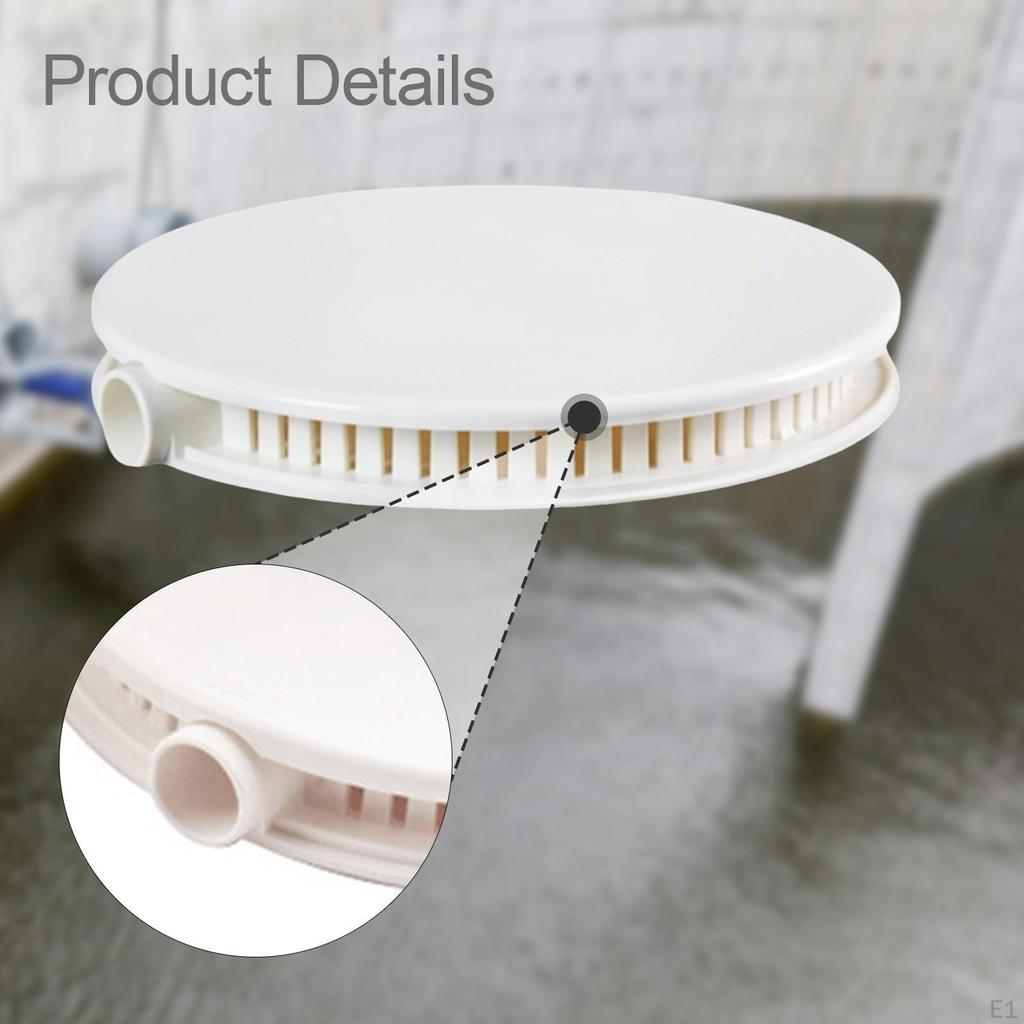 Drain Backflow Preventer PVC Water Drainage Disc Accumulated Plate Floor Collector for