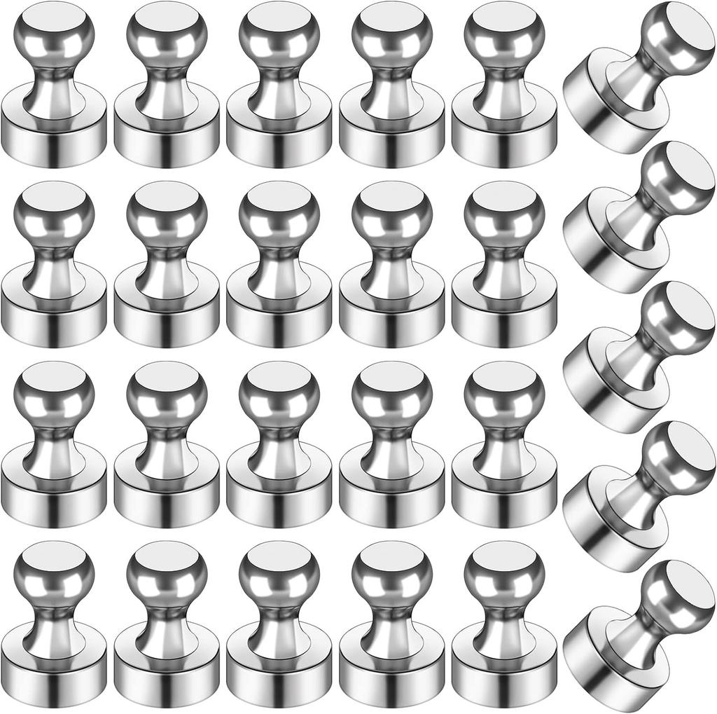 Büro-Metall-Stecknadelmagnet 12 * 16mm Edelstahl Starker Magnetischer Pin Schreibwaren Starker Magnetischer Pin