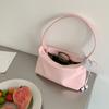 New Women Small Square Bag Baguette Nylon Handbag Korean Style Simple Candy Color Underarm Bag Guangzhou High Quality Bag