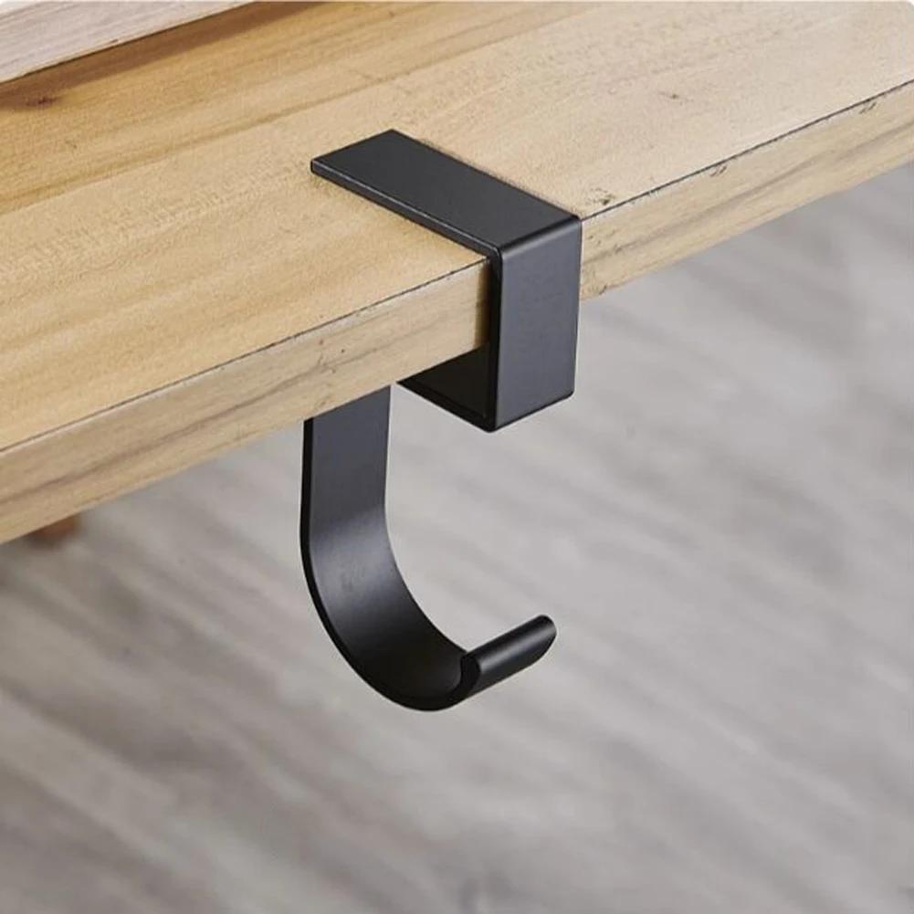 

1pc Adjustable Headphone Stand Hanger Headset Holder Mount Student Desk Space Aluminium Alloy Adhesive Hook Office Computer Desk