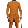Casual Men's Suit Slim Two-piece Set Suits