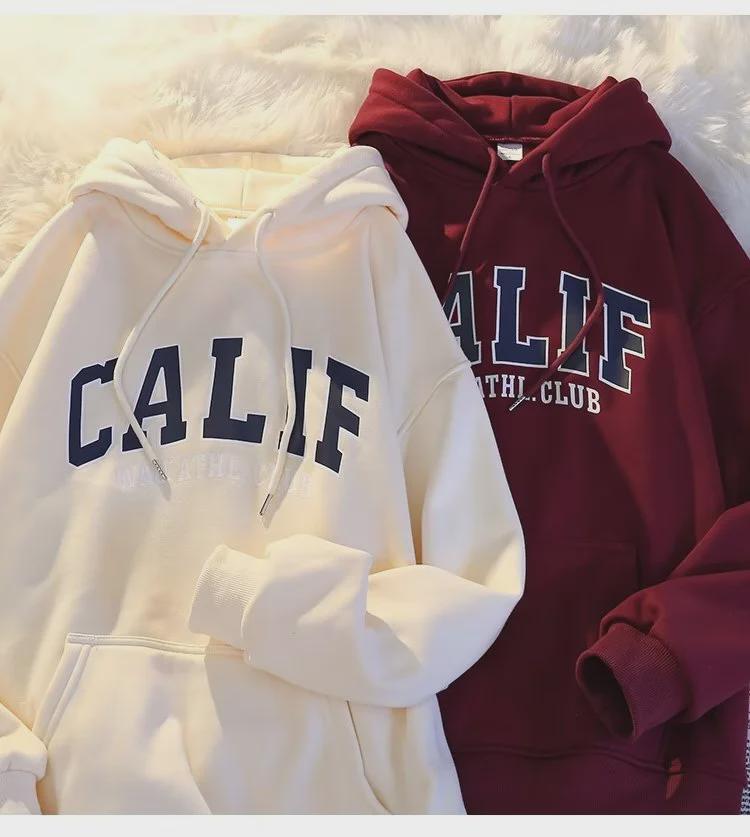 Men's Oversize Velvet Sweatshirt, Autumn/Winter 2022 Korean Style Trend