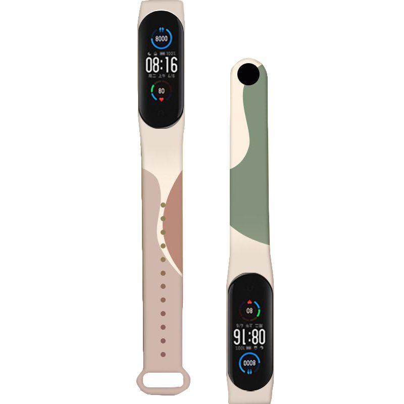 Replace Your Wristband With This Morandi Graffiti Strap For Xiaomi Mi Band 3/4/5/6