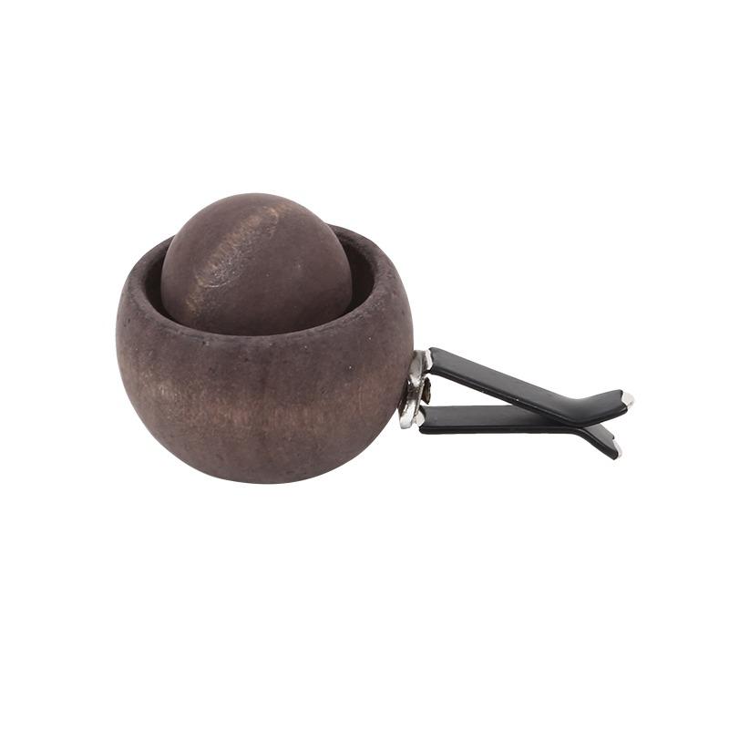 Car Wooden Essential Oil Diffusers-Spherical Design Bedroom Decor Diffuser Car Home Room Fragrance Natural Fragrance Dispersion