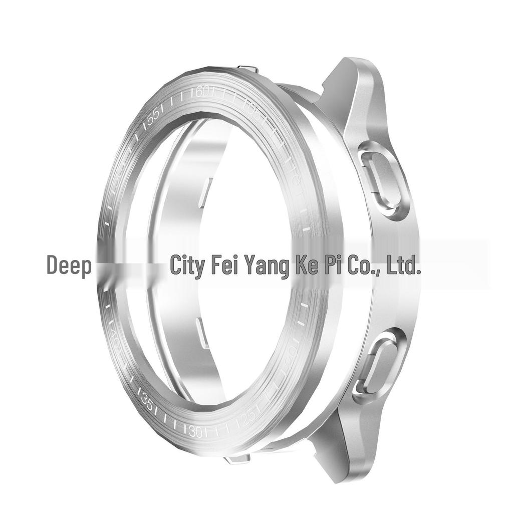 Xiaomi S3 Electroplated Hard Case: Hollow PC Protective Cover for Xiaomi Watch.