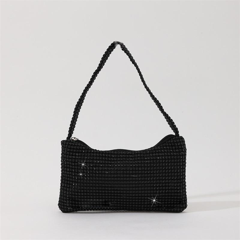 Rhinestone Evening Bag Women Bling Purse Sparkly Diamond Shoulder Bag For Women Party Club Wedding Prom Clutch Purses