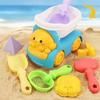 24PCS Beach Toys Sand Toys Set Kids Sandbox Toys Water Wheel Beach Tool Kit Bucket Watering Can Dump Truck Molds for Toddlers